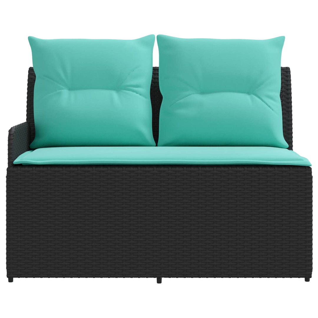 2 stk. Have Armstøtte Sofa med Hjørnesofa PE Rattan