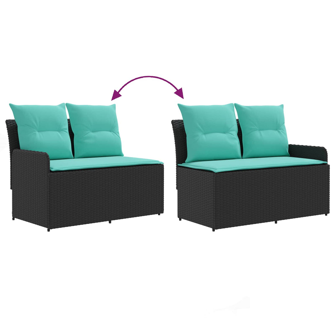 2 stk. Have Armstøtte Sofa med Hjørnesofa PE Rattan
