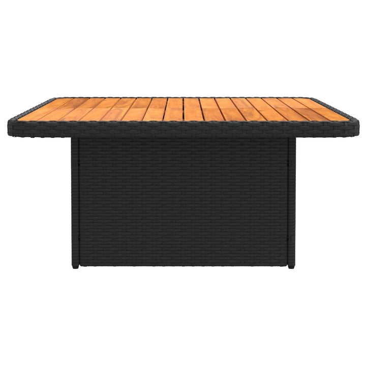 Havearmstøtte sofa med løftbart bord 2 Stk Sort og turkis