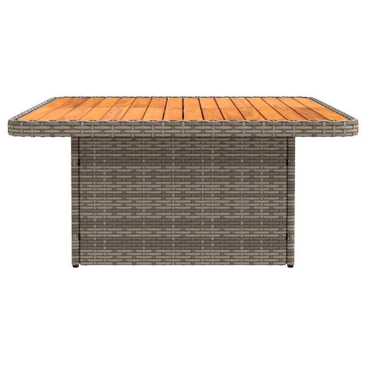 2 Stk Havemøbel Midtersofa Med Løftbart Bord polyrattan
