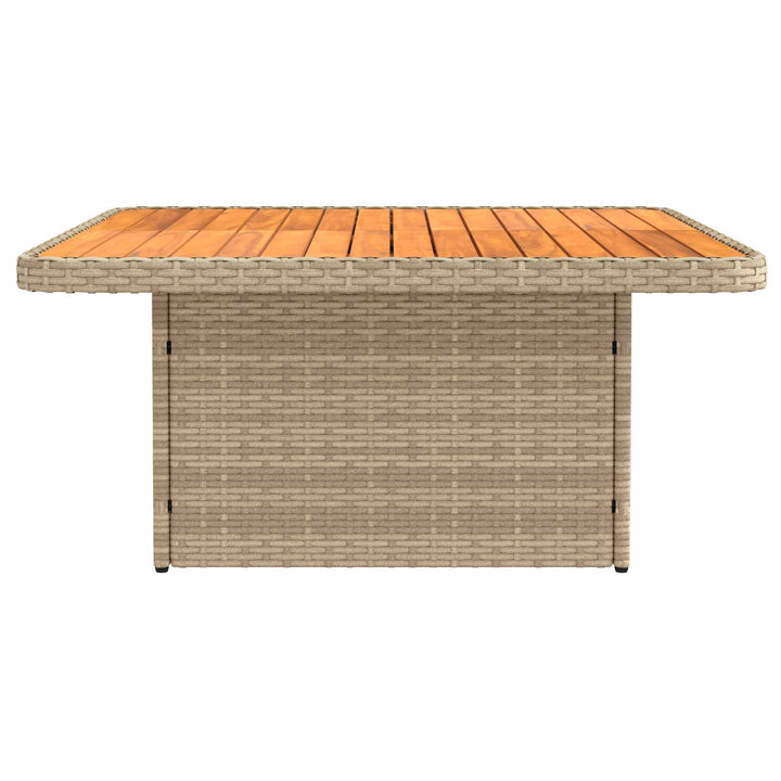 2 Stk Havemøbel Midtersofa Med Løftbart Bord polyrattan
