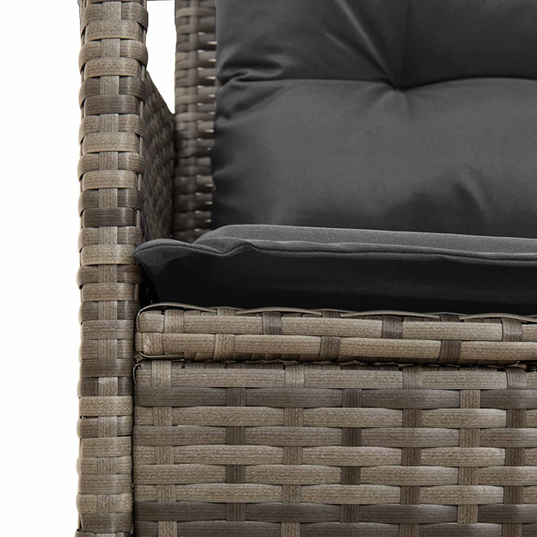 Havesofa Sæt 2 stk. polyrattan