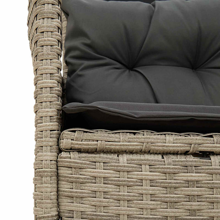 Havesofa Sæt 2 stk. polyrattan