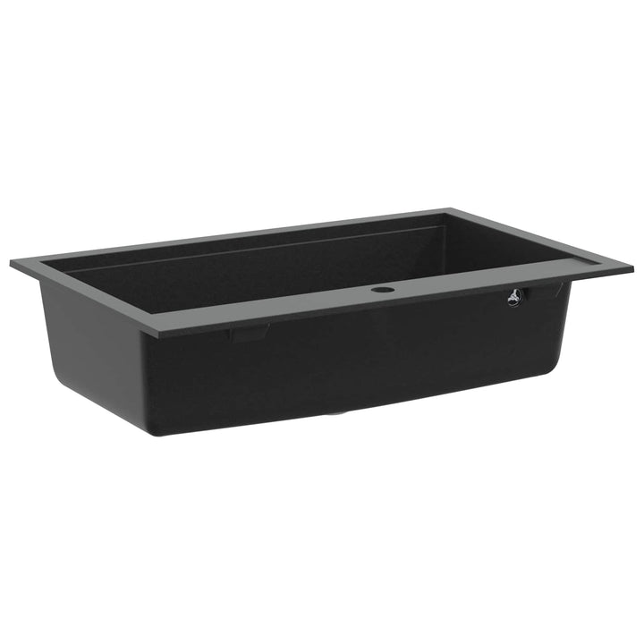 Vask Granit 795 x 505 mm Sort