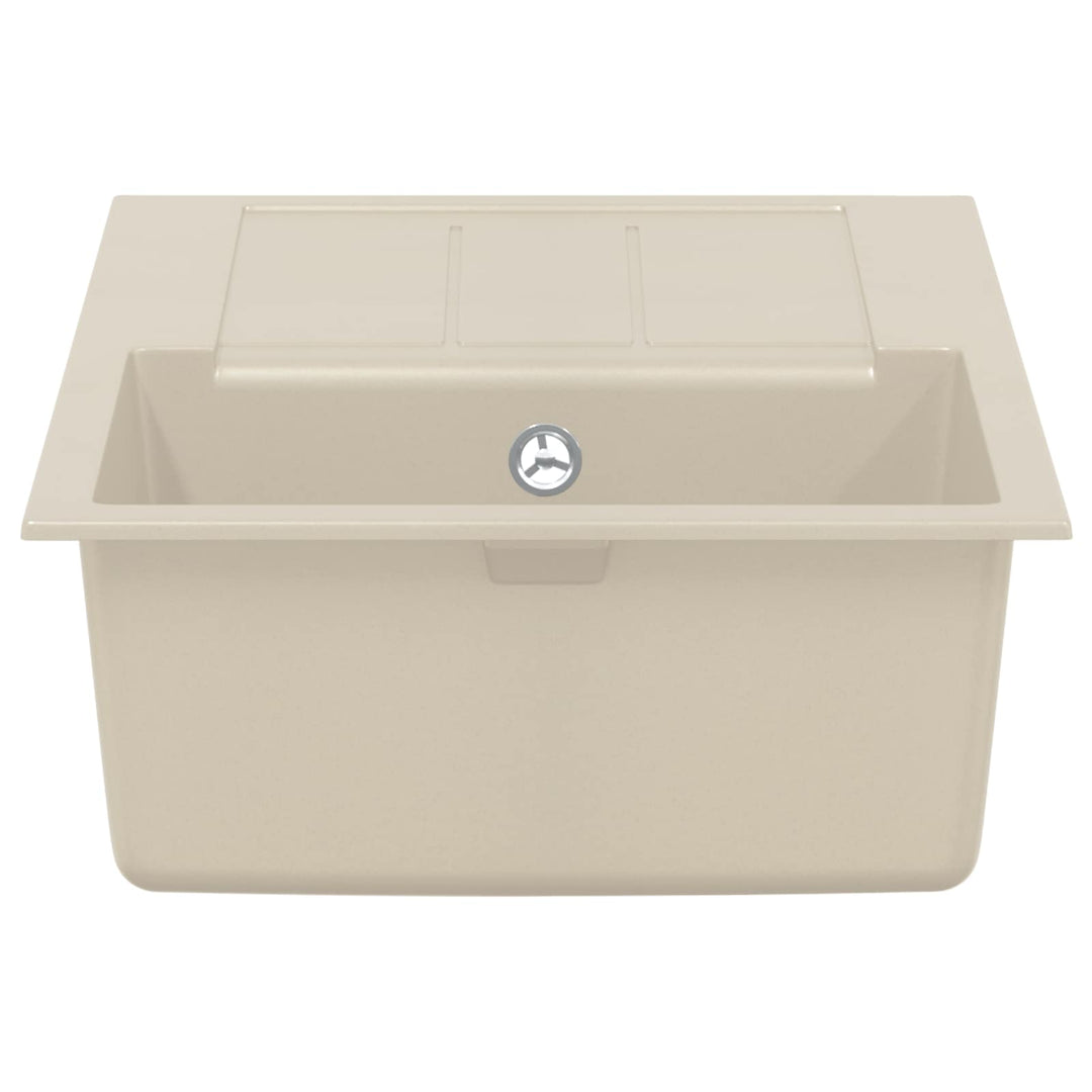 Vask Beige 780 x 500 mm 80% Kvarts og 20% Resin