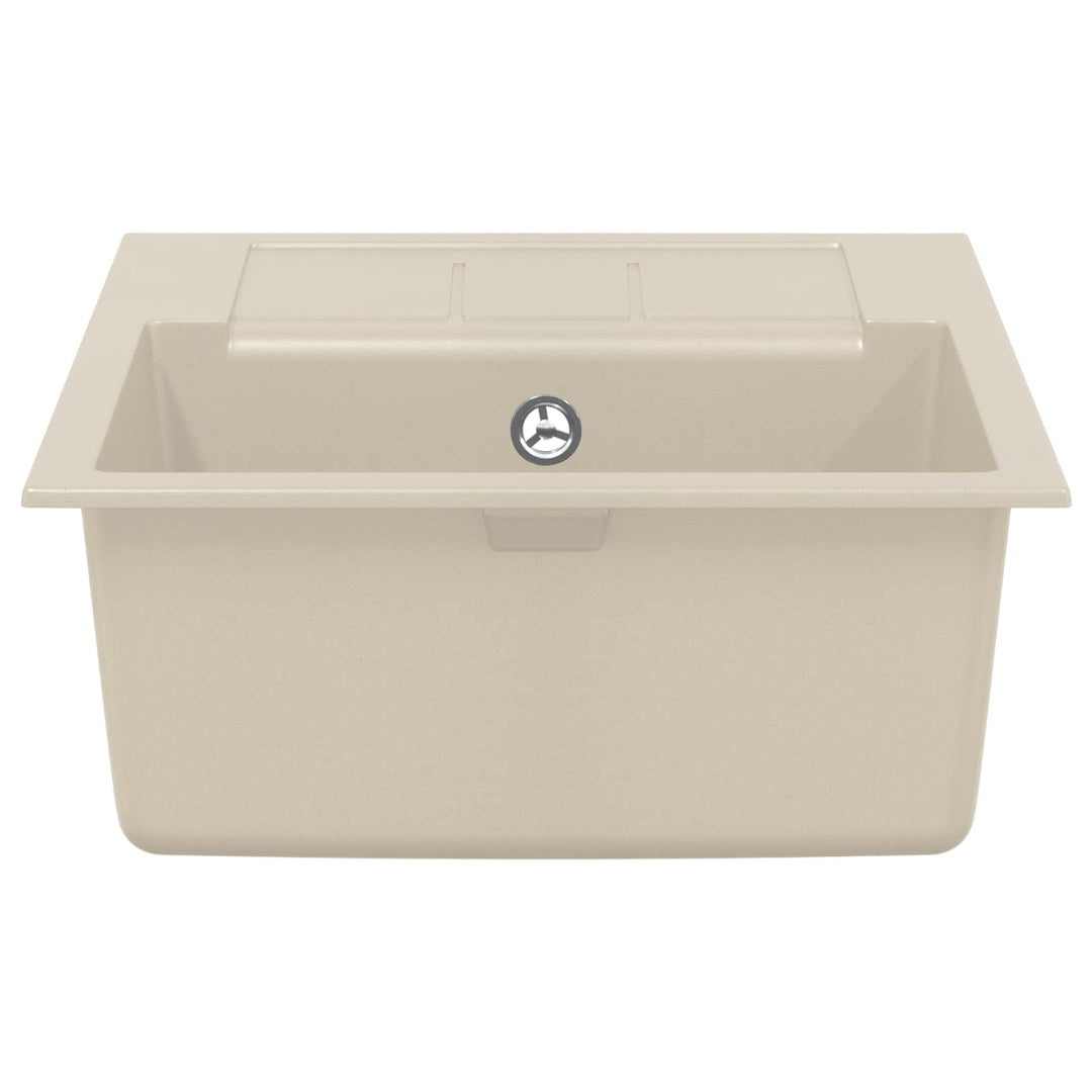 Vask Beige 620 x 500 mm 80% Kvarts og 20% Resin