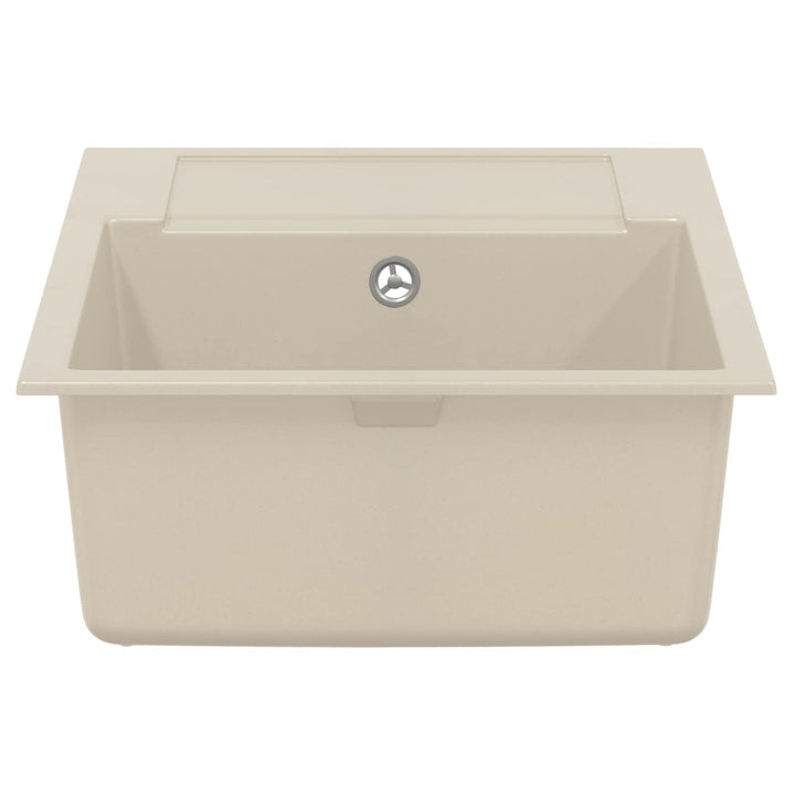 Vask Beige 780 x 500 mm 80% Kvarts og 20% Resin