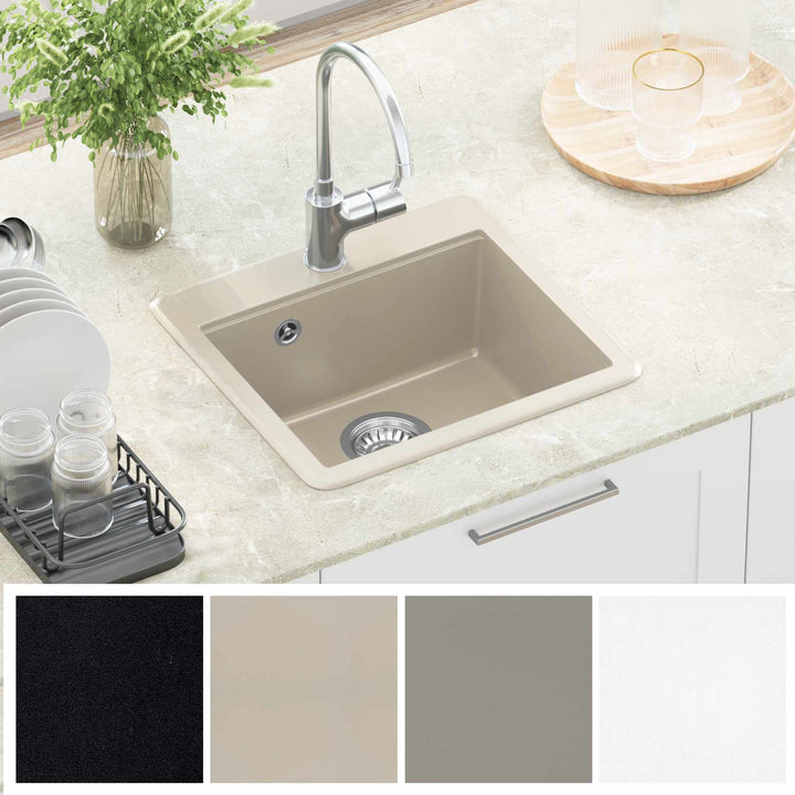 Vask Beige 470 x 440 mm Granit