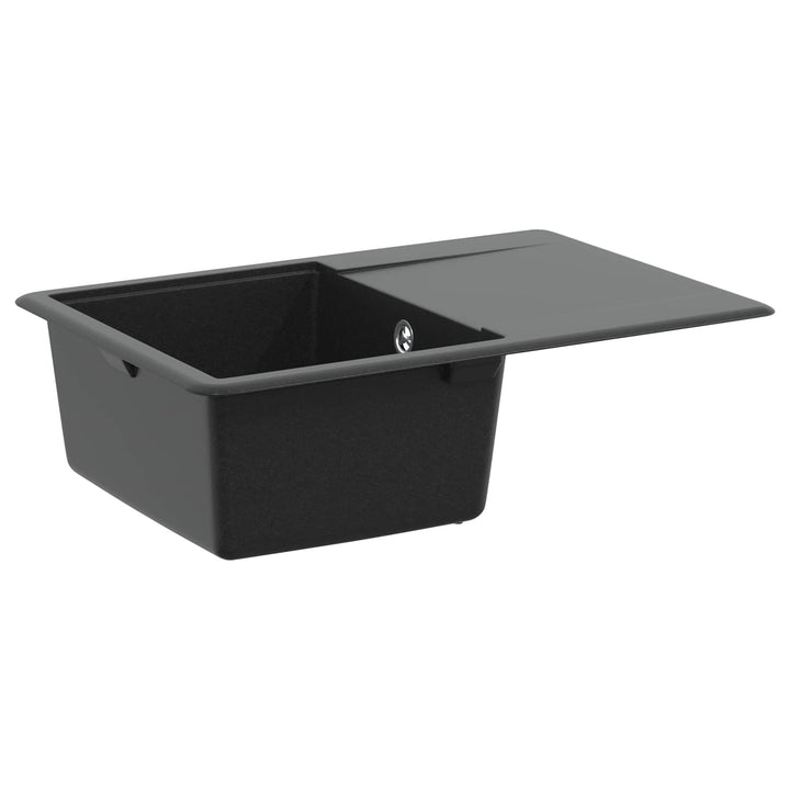 Vask Sort 670 x 460 mm Granit