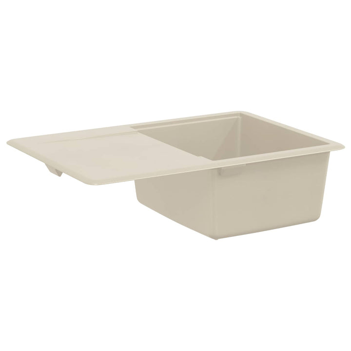 Vask Beige 670 x 460 mm 80% Kvarts og 20% Resin