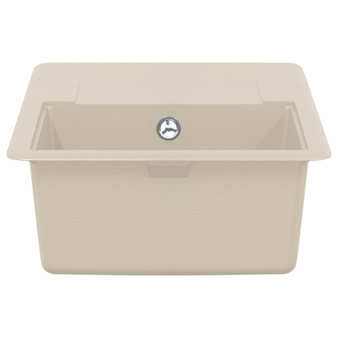 Vask Beige 670 x 460 mm 80% Kvarts og 20% Resin