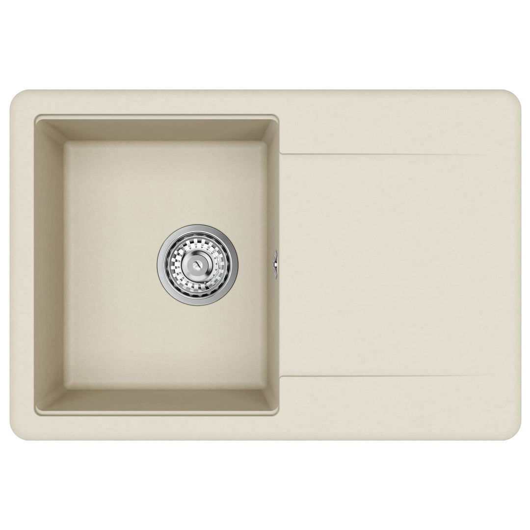 Vask Beige 670 x 460 mm 80% Kvarts og 20% Resin