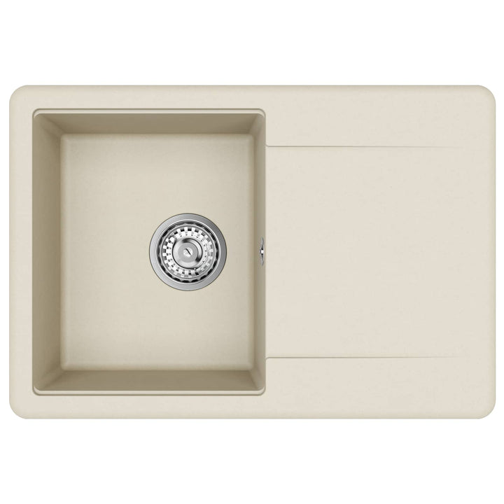 Vask Beige 670 x 460 mm 80% Kvarts og 20% Resin