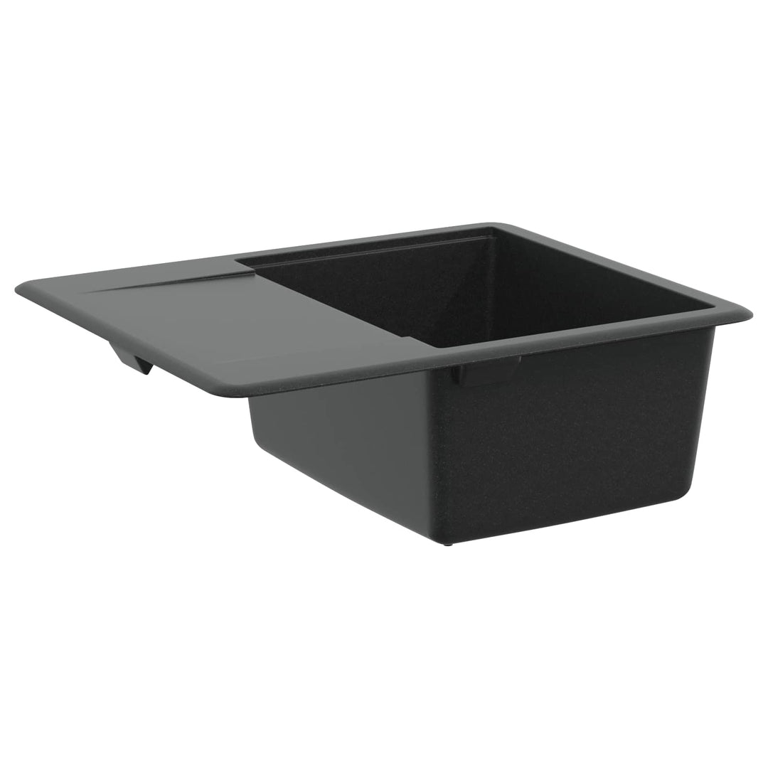 Vask Sort 560 x 460 mm 80% Kvarts og 20% Resin