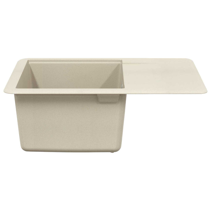 Vask Beige 560 x 460 mm 80% Kvarts og 20% Resin