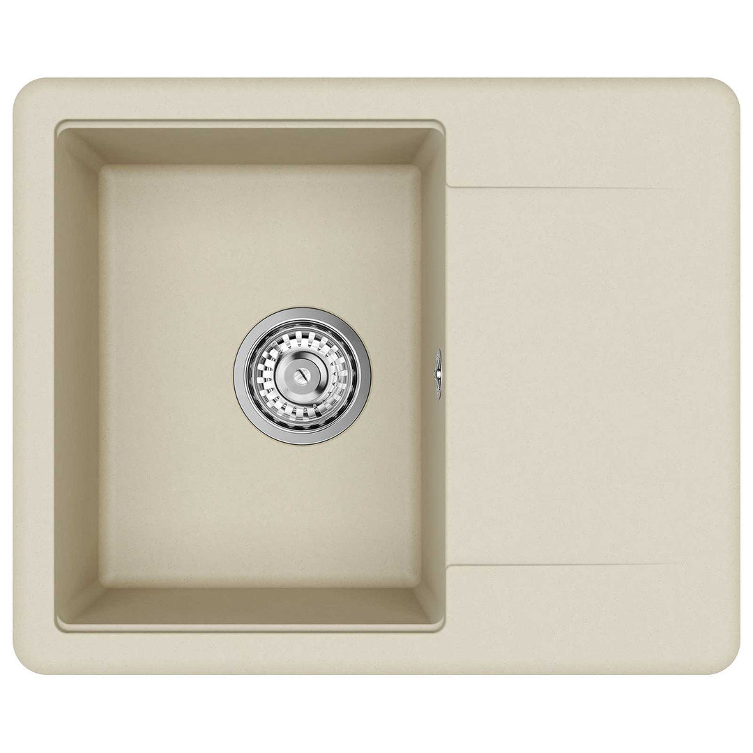 Vask Beige 560 x 460 mm 80% Kvarts og 20% Resin