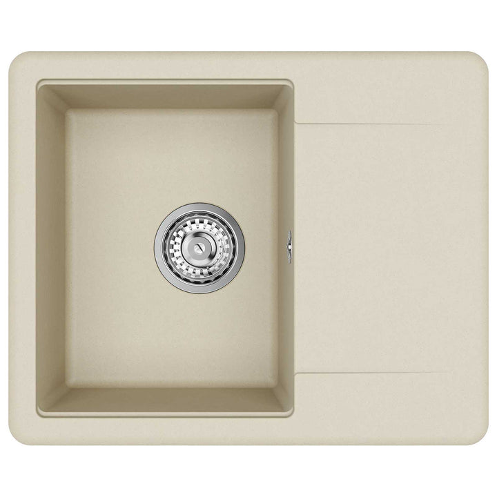Vask Beige 560 x 460 mm 80% Kvarts og 20% Resin