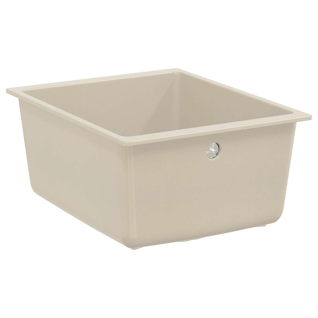 Vask Beige 370 x 460 mm 80% Kvarts og 20% Resin