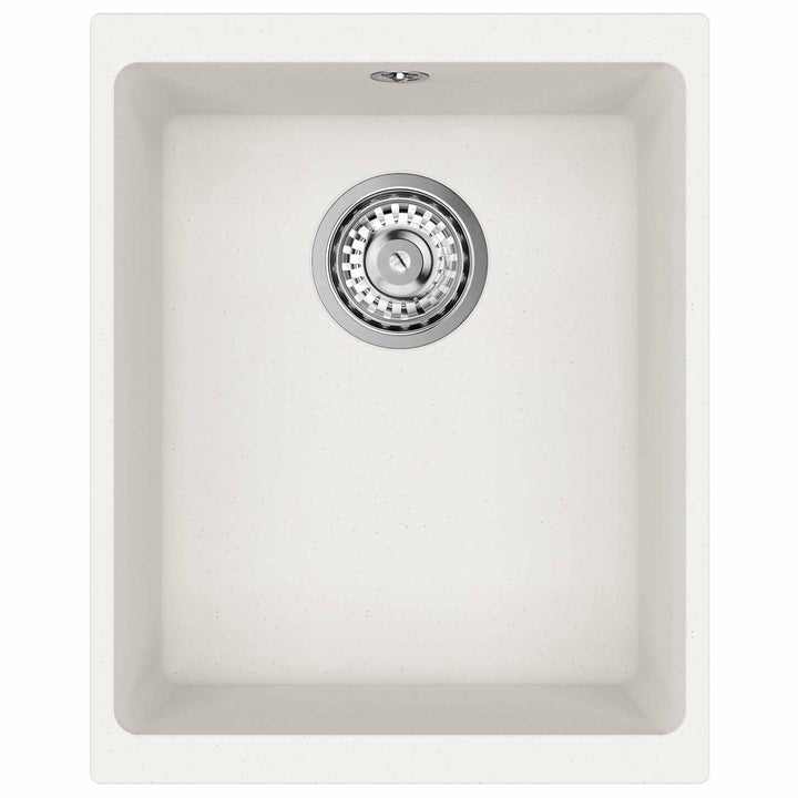 Vask Hvid 370 x 460 mm 80% Kvarts og 20% Resin