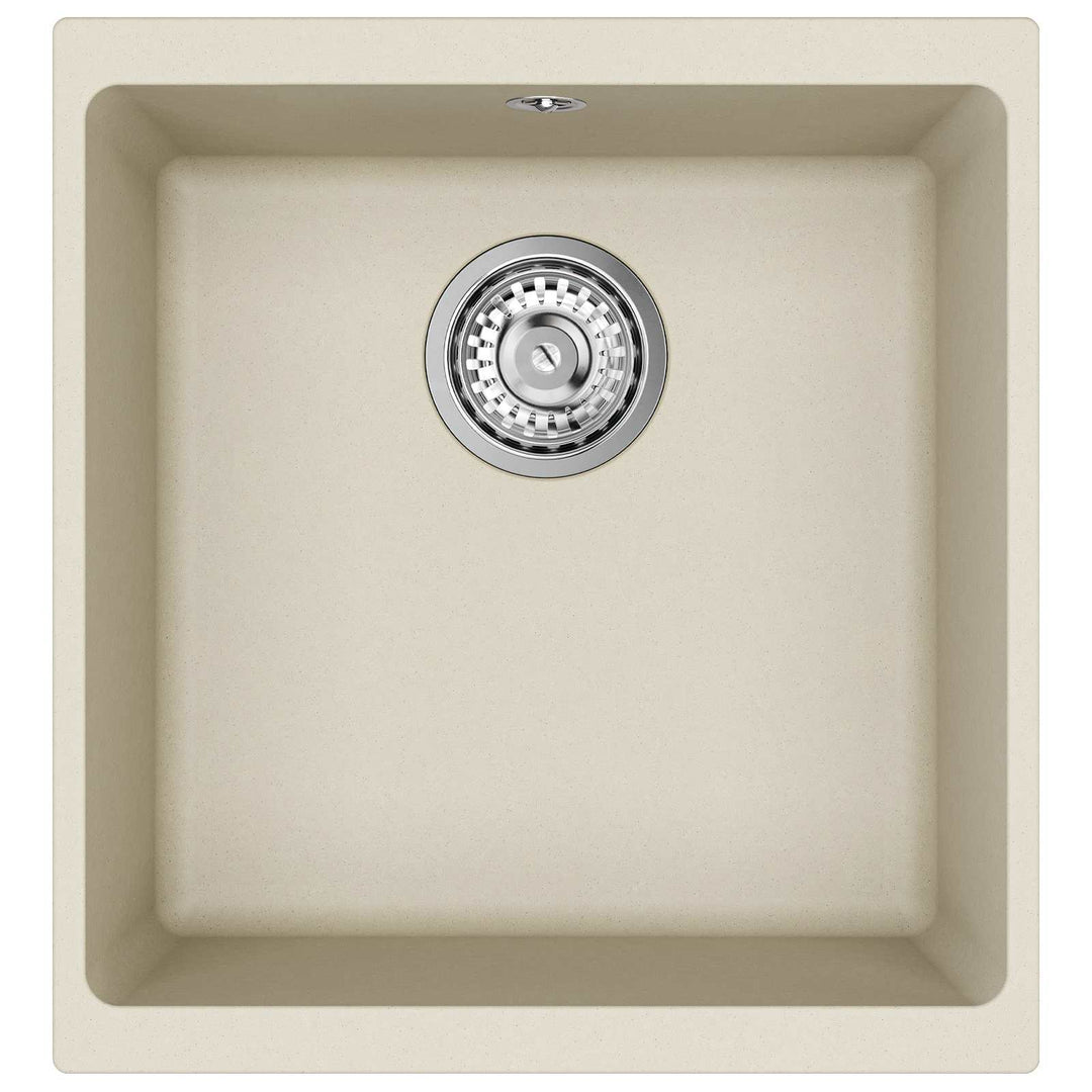 Vask Beige 430 x 460 mm 80% Kvarts og 20% Resin