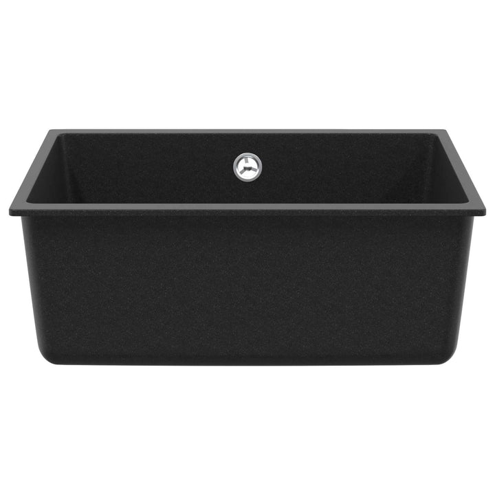 Vask Sort 530 x 460 mm 80% Kvarts og 20% Resin