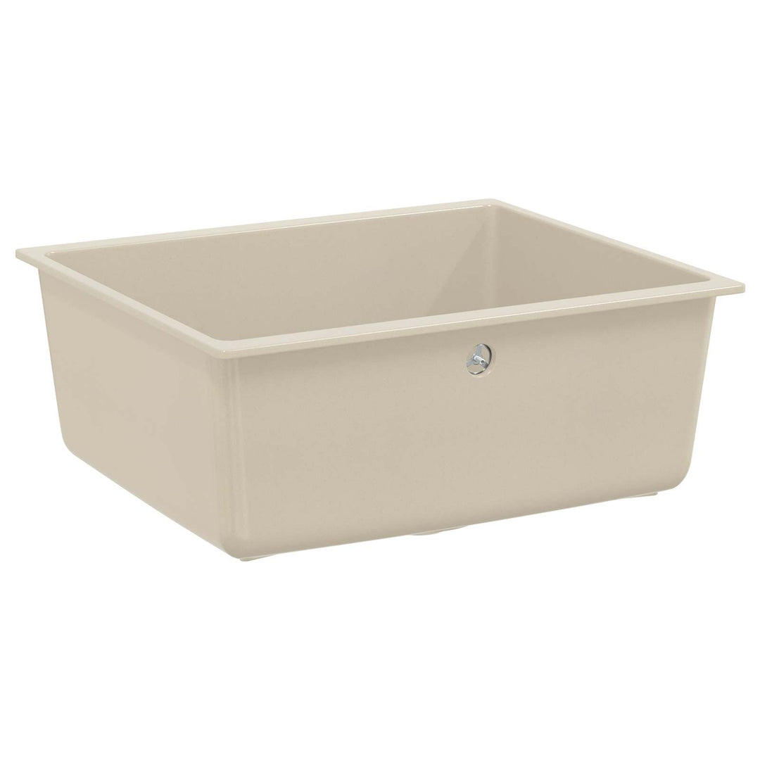 Vask Beige 530 x 460 mm 80% Kvarts og 20% Resin