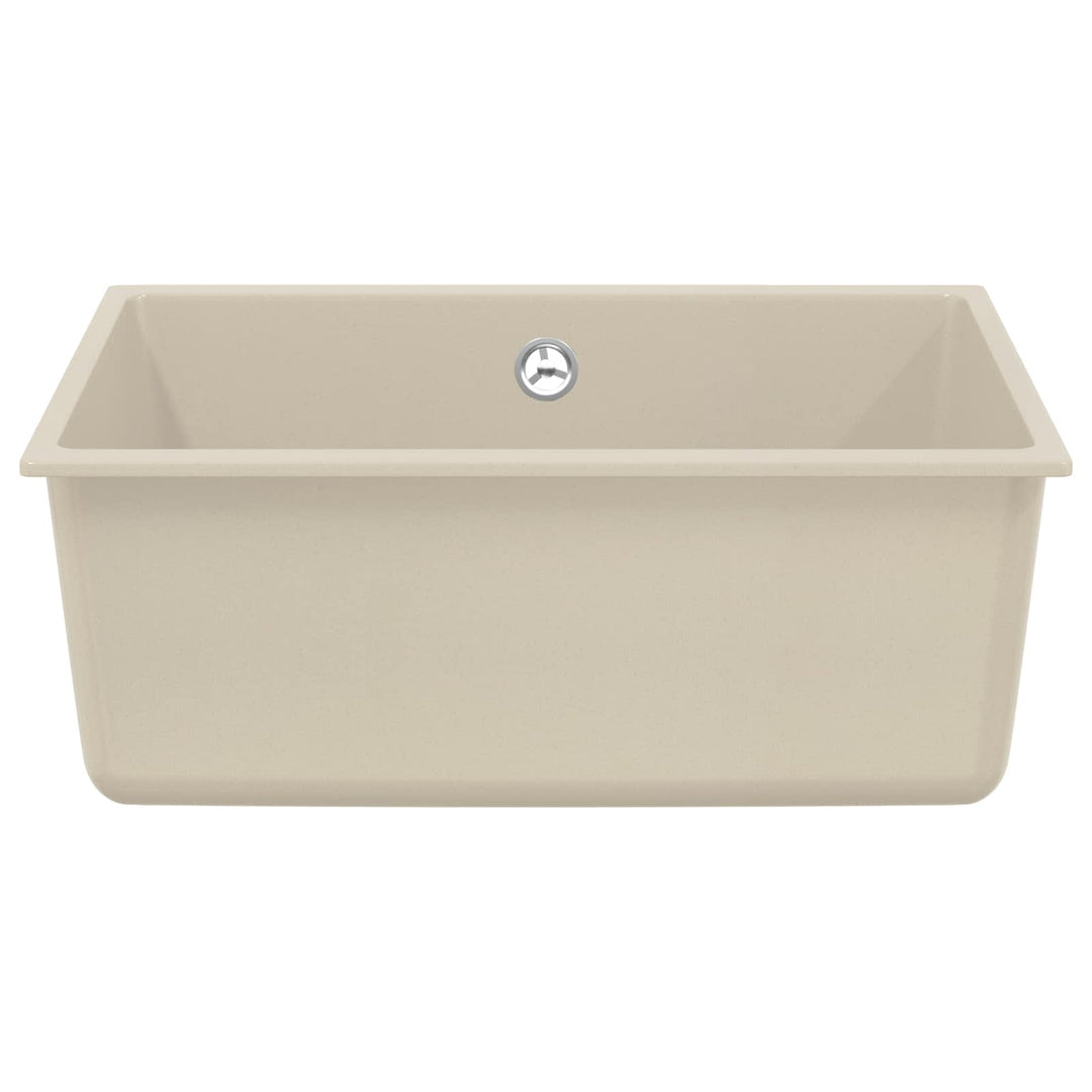 Vask Beige 530 x 460 mm 80% Kvarts og 20% Resin