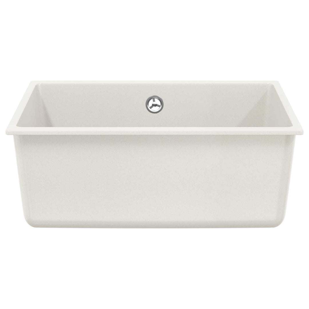 Vask Hvid 530 x 460 mm 80% Kvarts og 20% Resin