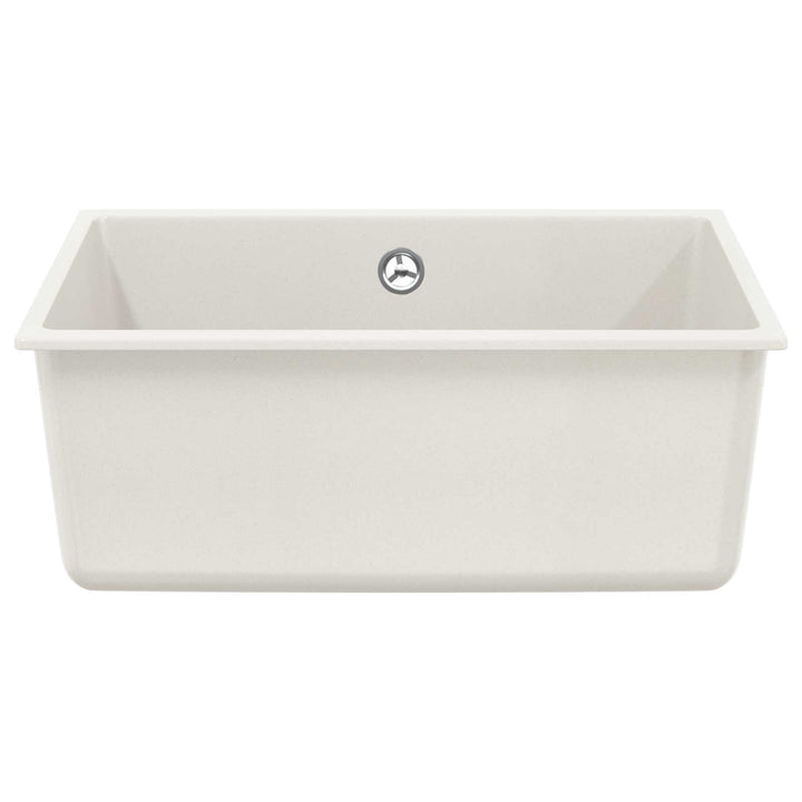 Vask Hvid 530 x 460 mm 80% Kvarts og 20% Resin