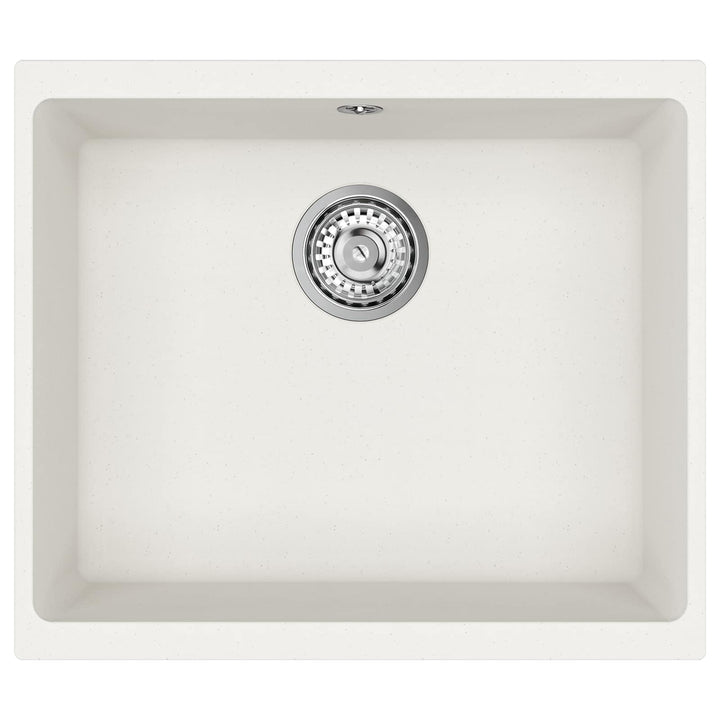 Vask Hvid 530 x 460 mm 80% Kvarts og 20% Resin