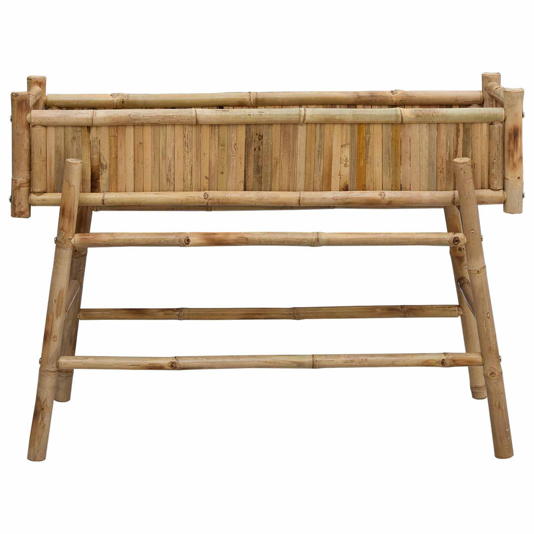 Havekrukke med holder Naturfarvet 100 x 38 x 74 cm Bambus