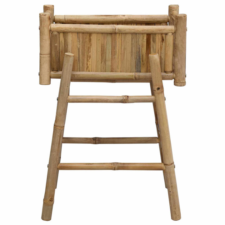Havekrukke med holder Naturfarvet 50 x 38 x 74 cm Bambus