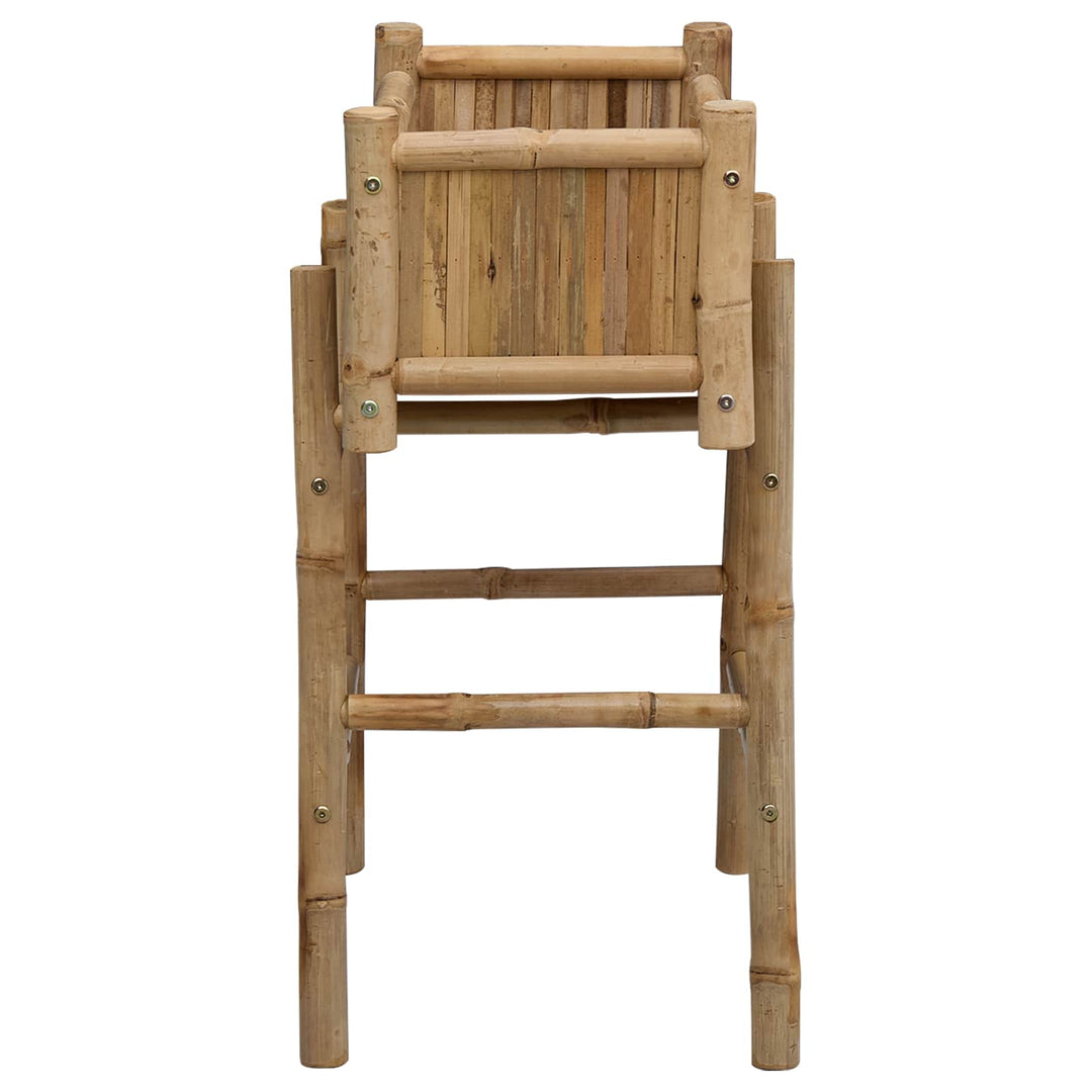 Havekrukke med holder Naturfarvet 50 x 38 x 74 cm Bambus