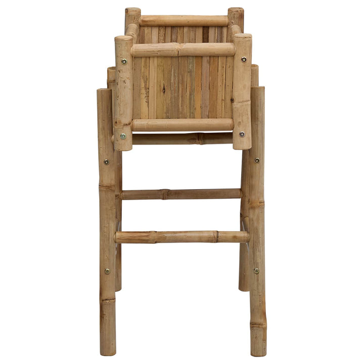 Havekrukke med holder Naturfarvet 50 x 38 x 74 cm Bambus
