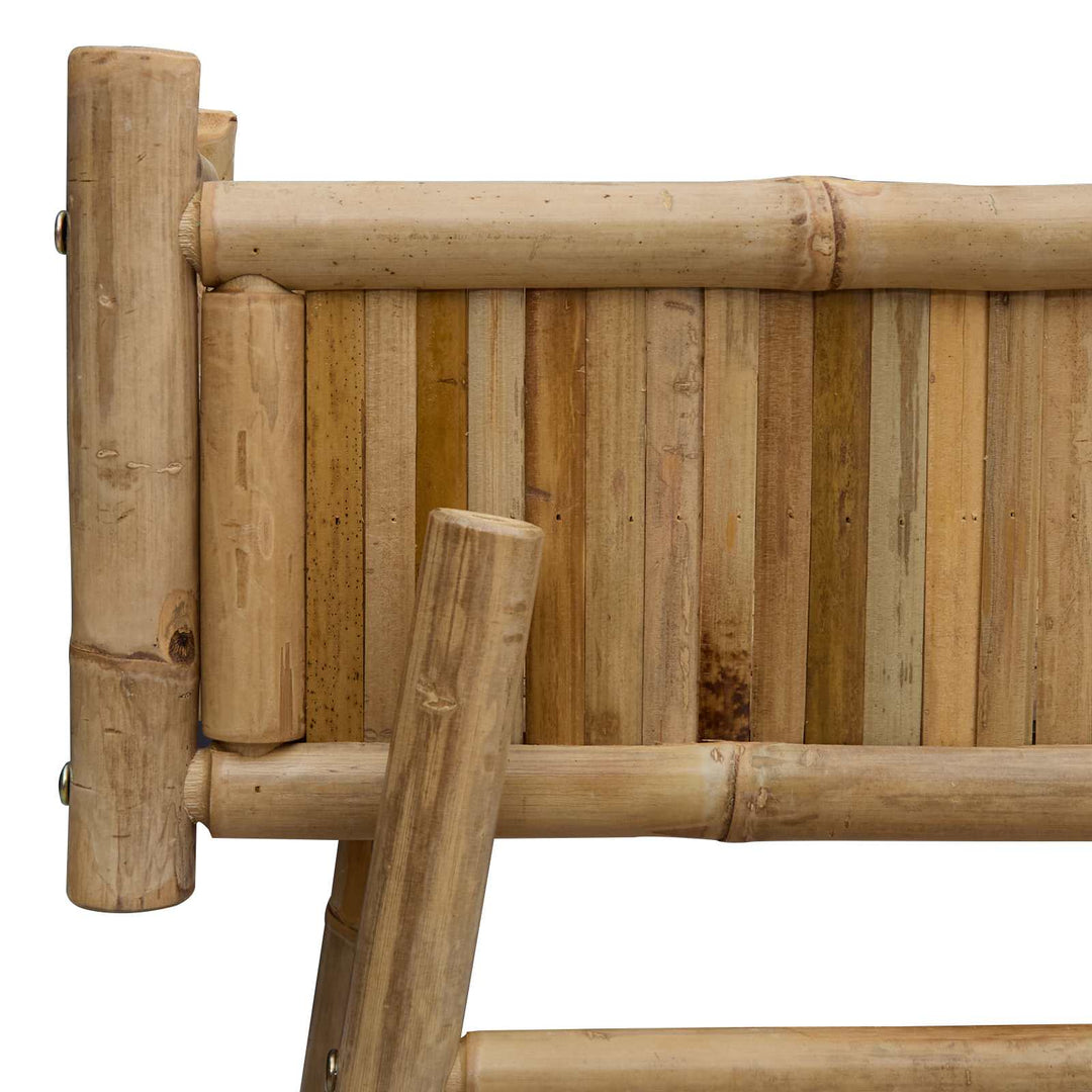 Havekrukke med holder Naturfarvet 50 x 38 x 114 cm Bambus