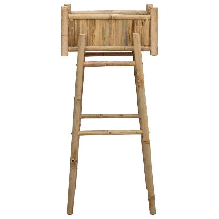 Havekrukke med holder Naturfarvet 50 x 38 x 114 cm Bambus