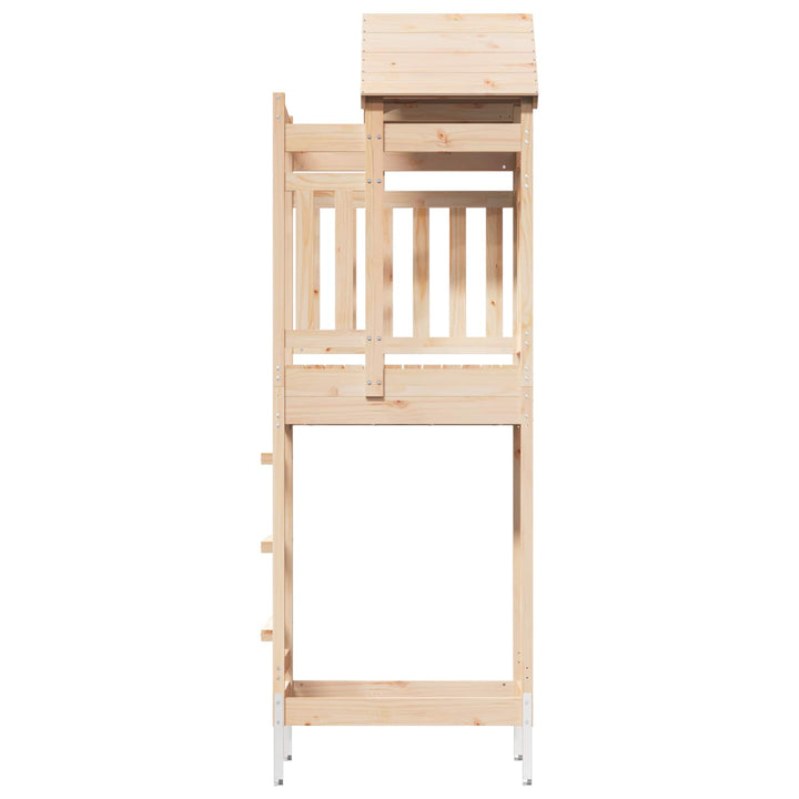 Legetårn Brun 52,5 x 85 x 238 cm Massiv fyrretræ