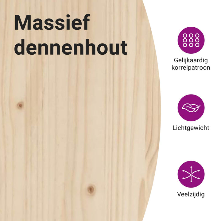 Legetårn Brun 53 x 110,5 x 214 cm Massiv fyrretræ