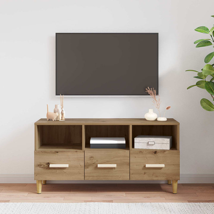 TV-skab 102 x 36 x 50 cm Artisan eg Konstrueret træ