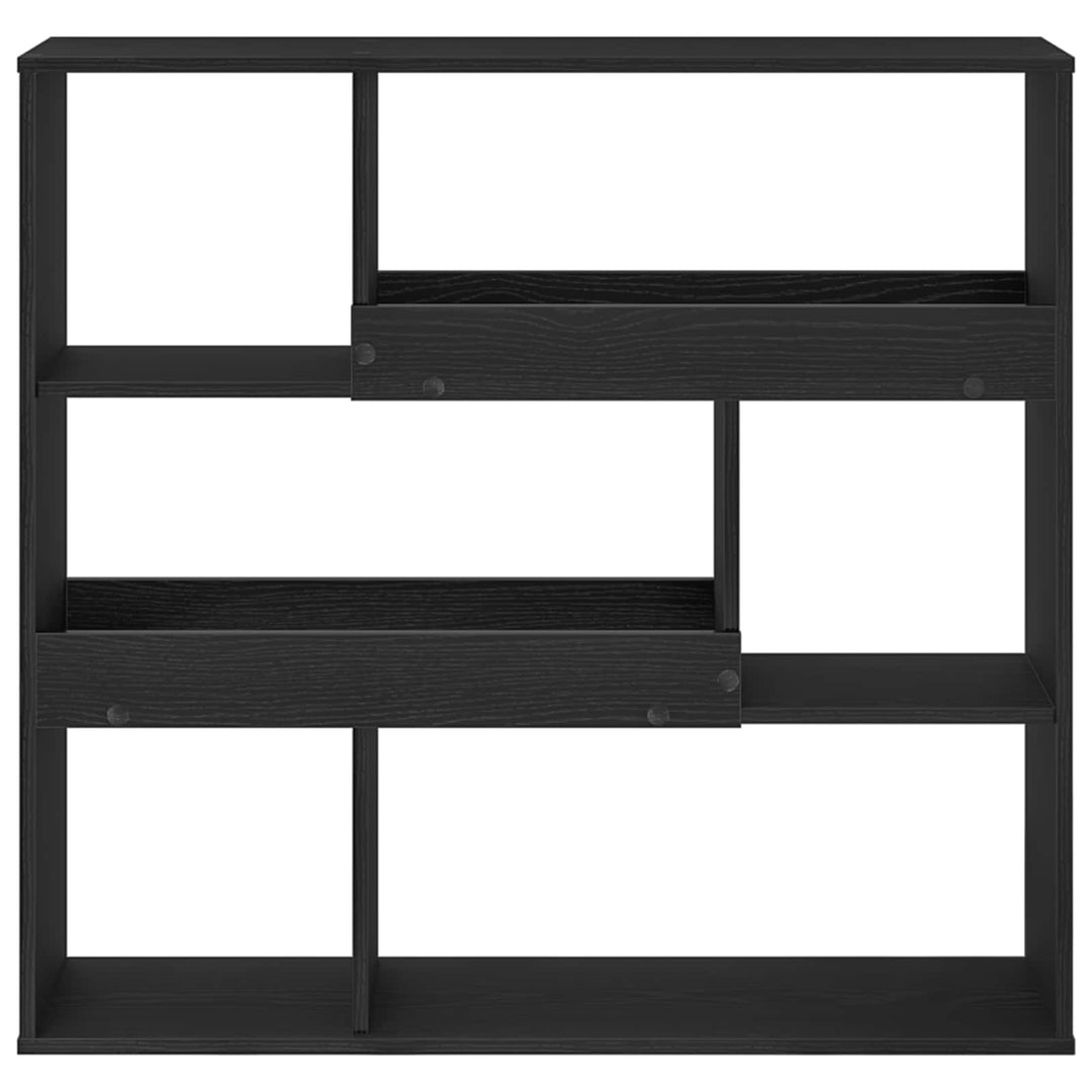 Boghylde Sort eg 100 x 33 x 94,5 cm Konstrueret træ