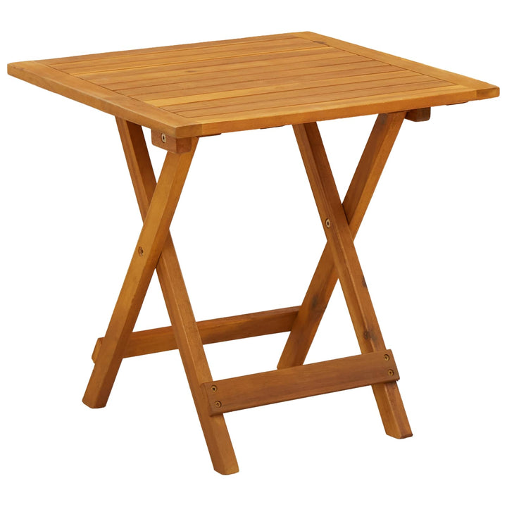 Reclinerende og foldbar liggestol 2 stk. Massivt Akacietræ