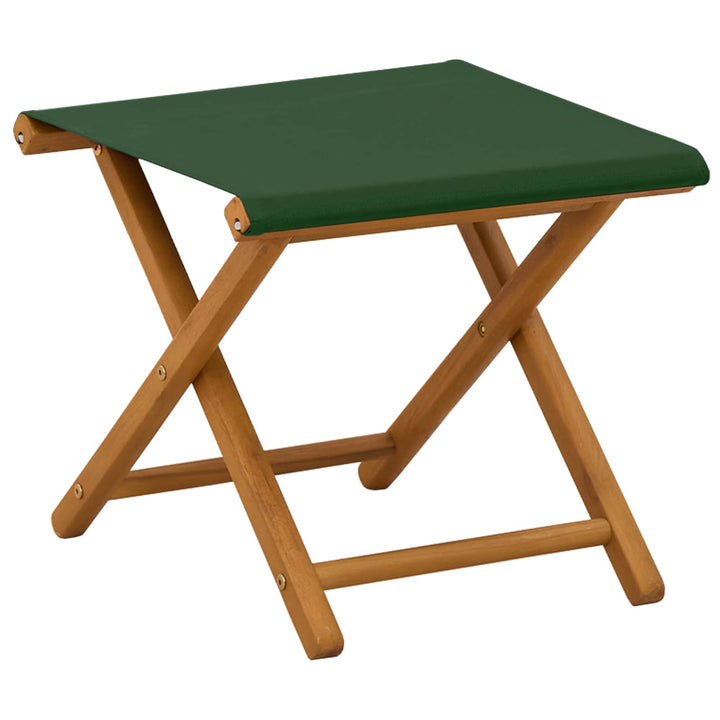 Havestol 4 pcs 3 position Massiv Eucalyptus Træ Grøn