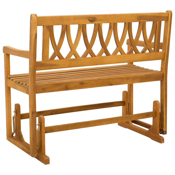 Havestol Gliderbænk Naturfarvet 110 x 59 x 97 cm