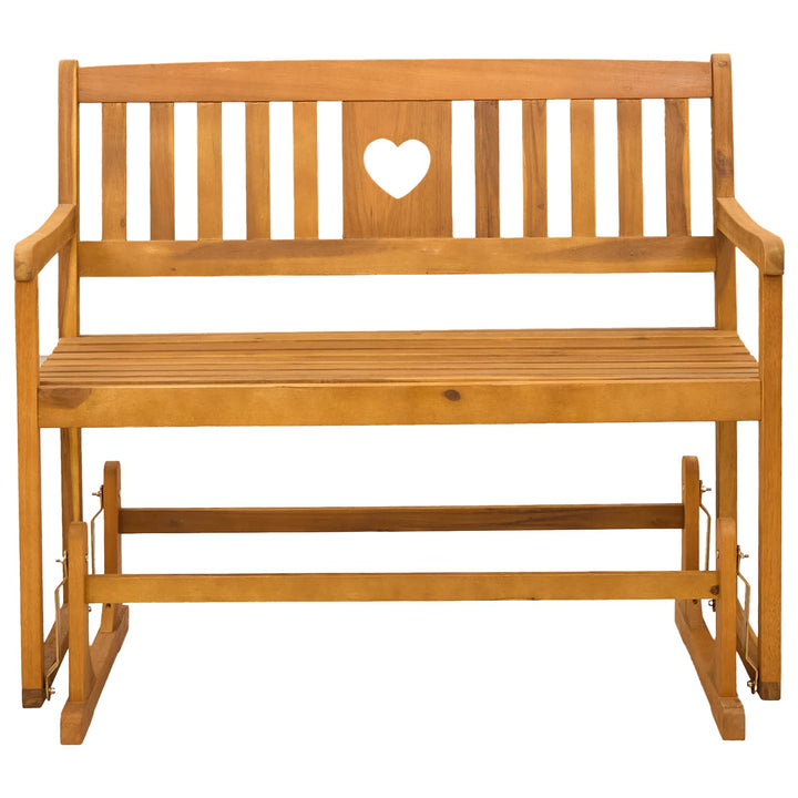 Havestol Gliderbænk Naturfarvet 110 x 59 x 97 cm