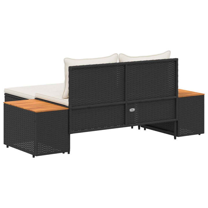 Udendørs sofagruppe 4 -Seater 4 stk. 55 x 30 x 39 cm