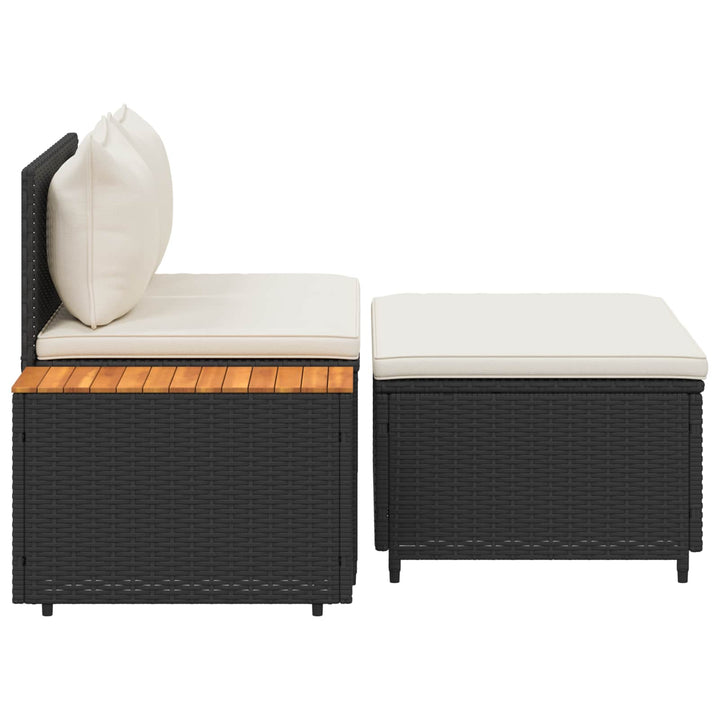 Udendørs sofagruppe 4 -Seater 4 stk. 55 x 30 x 39 cm