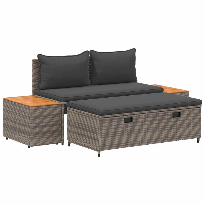 Udendørs sofagruppe 4 -Seater 4 stk. 55 x 30 x 39 cm