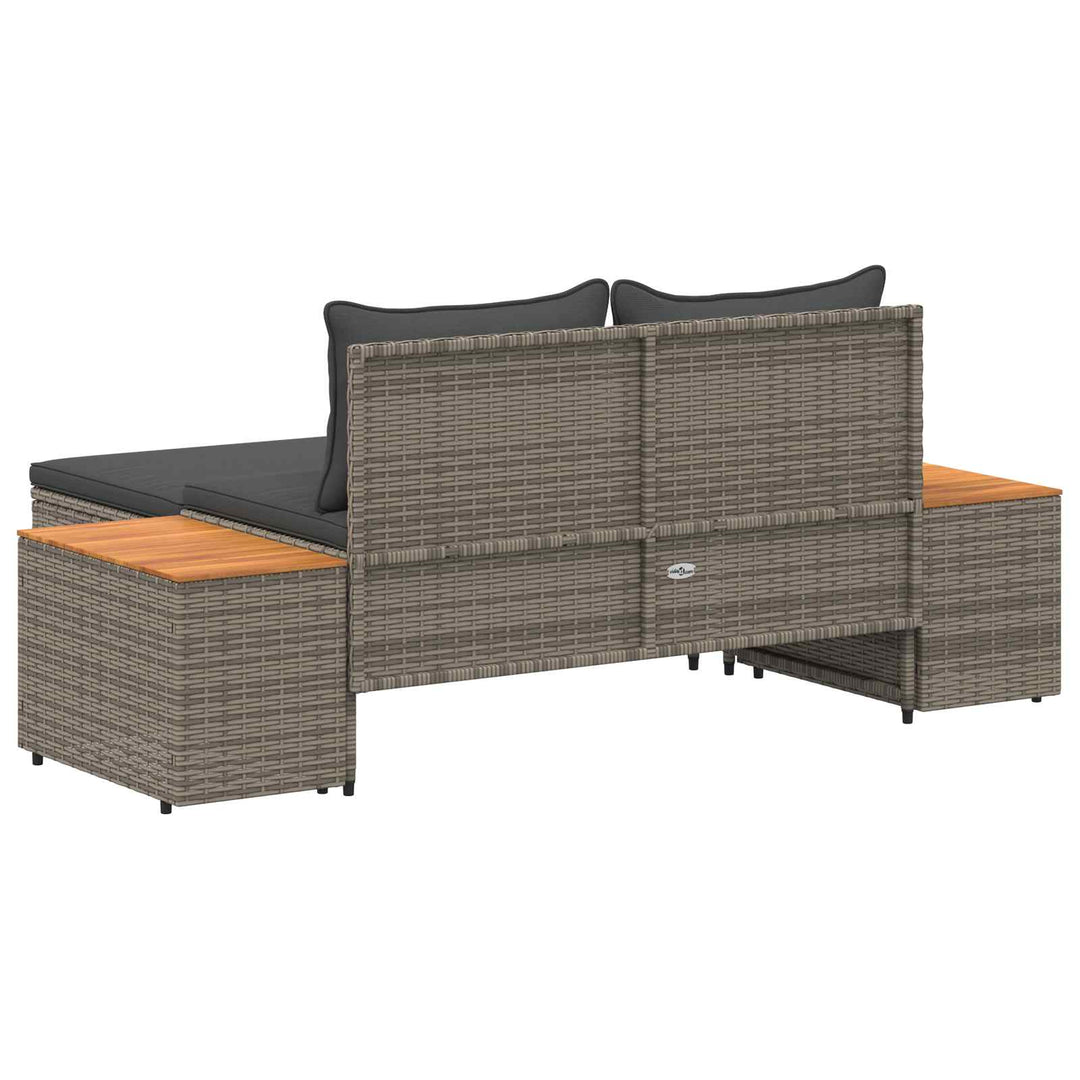 Udendørs sofagruppe 4 -Seater 4 stk. 55 x 30 x 39 cm