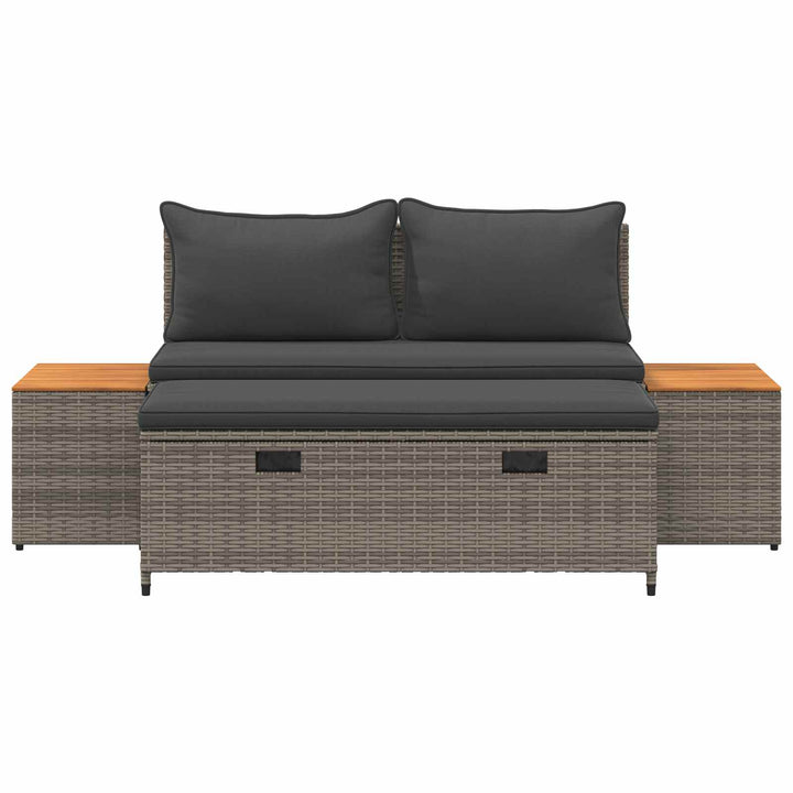 Udendørs sofagruppe 4 -Seater 4 stk. 55 x 30 x 39 cm