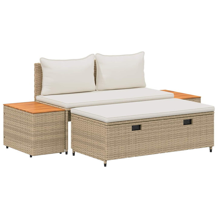 Udendørs sofagruppe 4 -Seater 4 stk. 55 x 30 x 39 cm